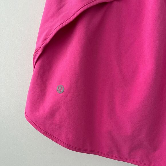 Lululemon Hotty Hot High-Rise Skirt in Sonic Pink Size 2 Athleisure Tennis Skort - Picture 8 of 10